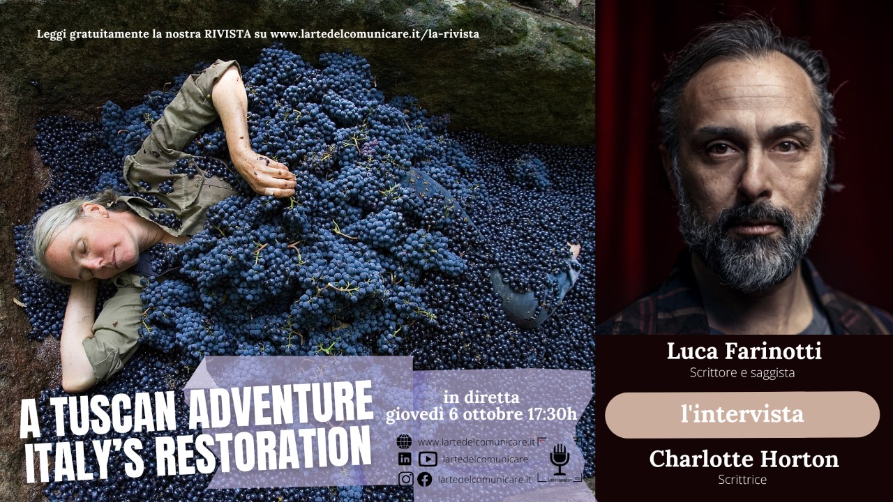 Luca Farinotti intervista Charlotte Horton – A Tuscan Adventure, Italy’s Restoration
